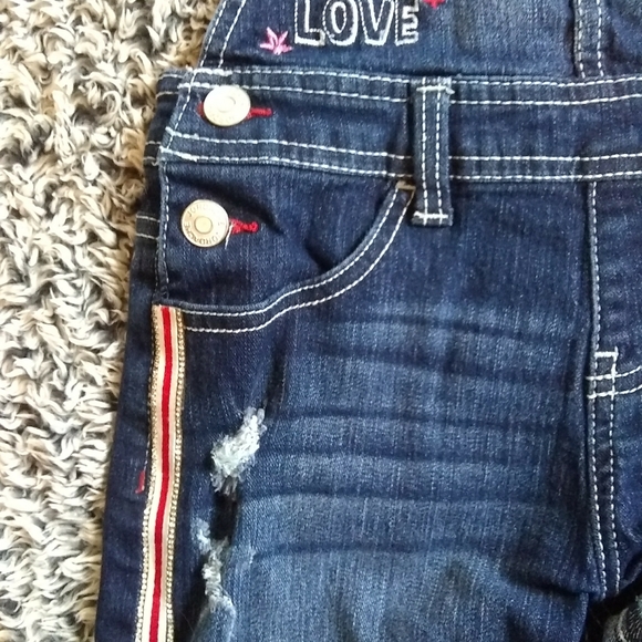 Distressed Shortalls - Picture 4 of 5